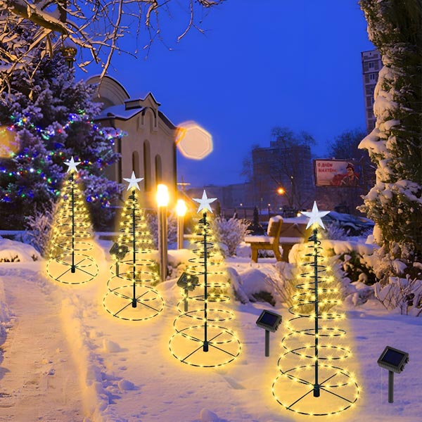 Produktbild von Solarbetriebener Weihnachtsbaum Für Den Außenbereich